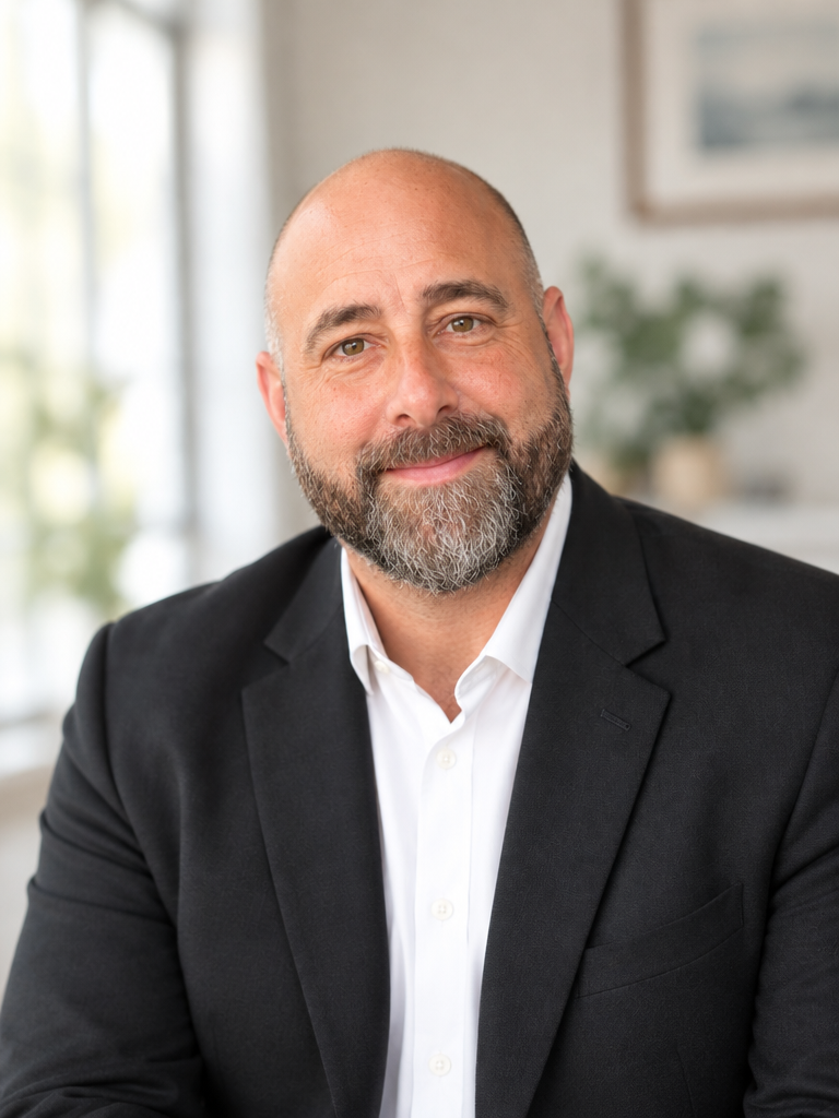 Dr. Jeff Raiffie in a black jacket
